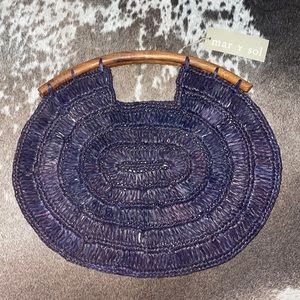 Mar y sol woven purse